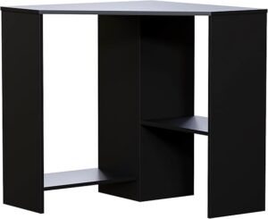Corner Office Desk with Shelves
